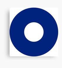 Roundel of the Royal Australian Air Force, 1943-1946 Canvas Print