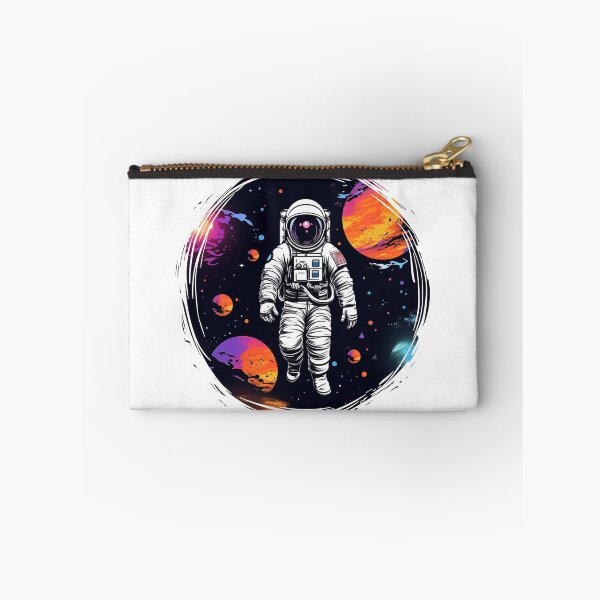 Item preview, Astronaut Floating in Space, Bright Planets  designed and sold by TyGuySupply.