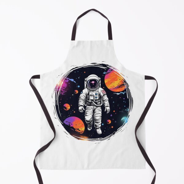 Item preview, Astronaut Floating in Space, Bright Planets designed and sold by TyGuySupply.