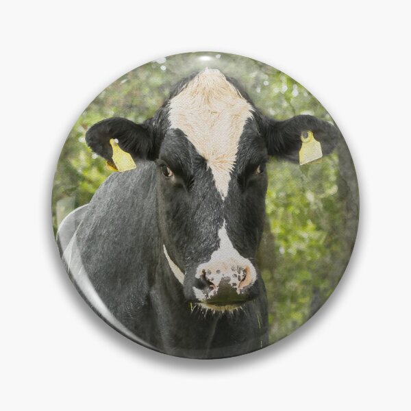 Item preview, Black and White Cow Watercolour Photograph designed and sold by Jane Stanley Photography.