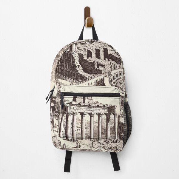 Item preview, Architectural Puzzle: Ancient Cityscape Etching designed and sold by EnigmaGallery.