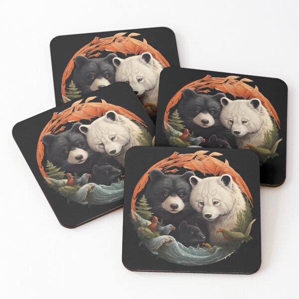 Item preview, Black and White Bears designed and sold by Jemimo.