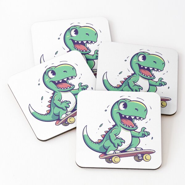 Item preview, Dinosaur Skateboarder, Dino Skater designed and sold by TyGuySupply.