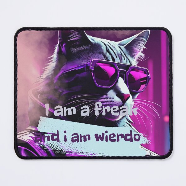 Item preview, Futuristic wierdo cat designed and sold by StellaBella75.