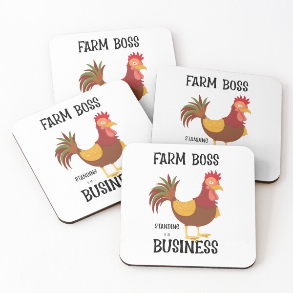 Item preview, Farm Boss: Standing on Business designed and sold by FarmChickChux.