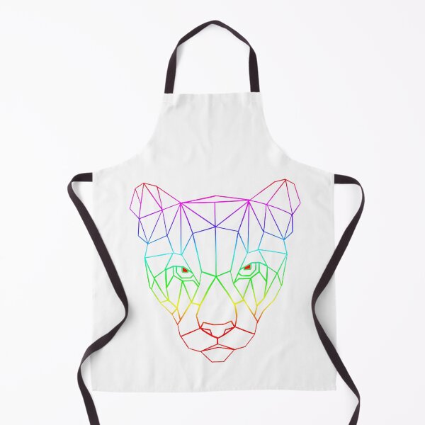 Item preview, Cute geometric colorful coguar design - linear design designed and sold by By-Jeff.