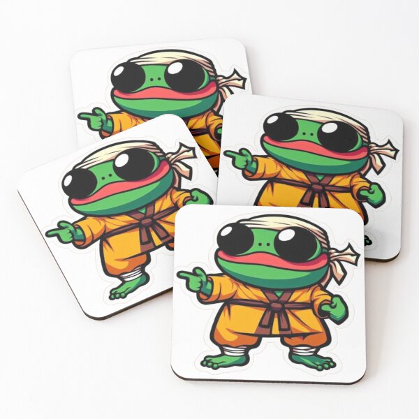 Item preview, Ninja Frog designed and sold by Fictio ⭐​⭐​⭐​⭐​⭐​.
