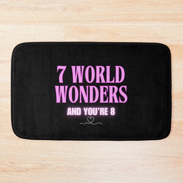 Item preview, 7 World wonders and you're 8 designed and sold by VonLogaart.