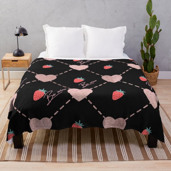 Item preview, Be Mine Strawberries and Hearts designed and sold by Fabulous3k.