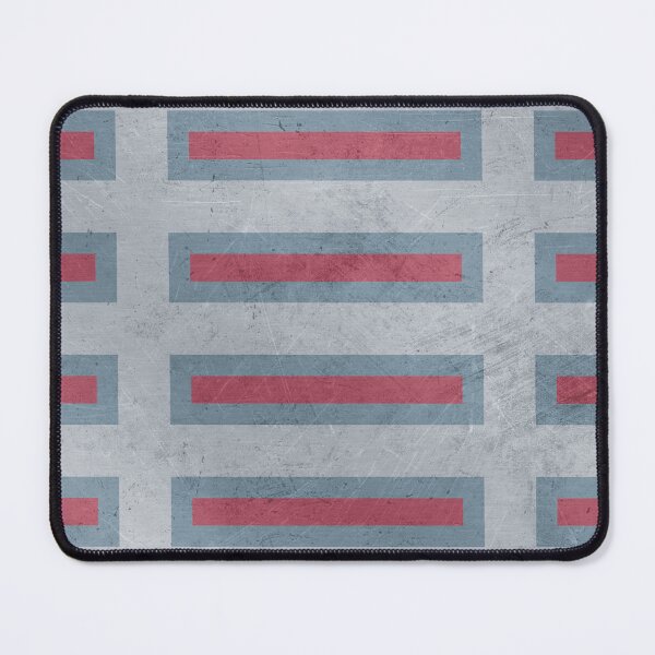 Item preview, Blue and Red Brick Metal Pattern designed and sold by Diana377.