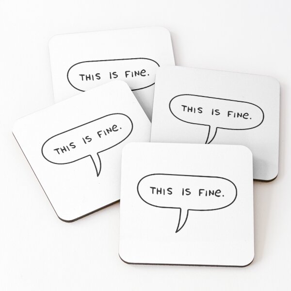 Item preview, THIS IS FINE designed and sold by gsquiers.
