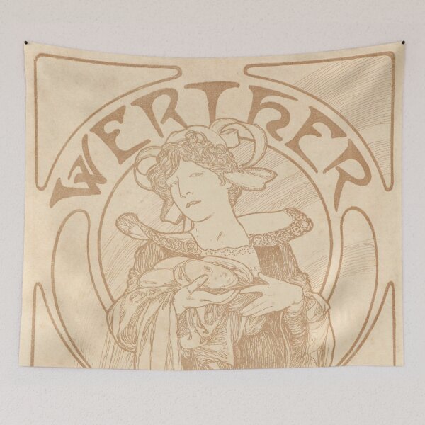 Item preview, Werther, Sarah Bernhardt, by Alphonse Mucha. HIGH DEFINITION designed and sold by MINDTHECHERRY.