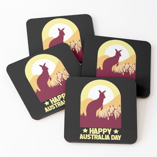 Item preview, Vintage Kangaroo happy Australia day designed and sold by teeshop87.