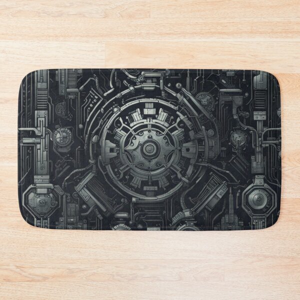 Item preview, Cyberpunk Pattern, Abstract Art, Science Fiction designed and sold by Burn-Ego.