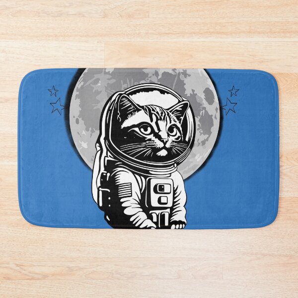 Item preview, Space Cats - Cats and the Moon, Astronaut Cats designed and sold by abeautifulife.