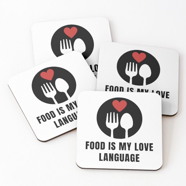 Item preview, Food Is My Love Language Design designed and sold by CarefulCreation.
