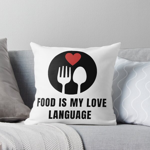 Item preview, Food Is My Love Language Design designed and sold by CarefulCreation.