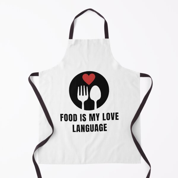 Item preview, Food Is My Love Language Design designed and sold by CarefulCreation.