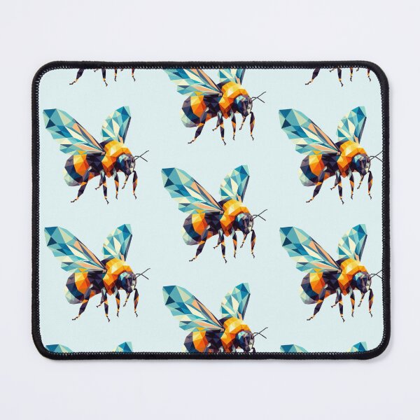 Item preview, Low Poly Bumblebee Pop Art designed and sold by pseudosiren.