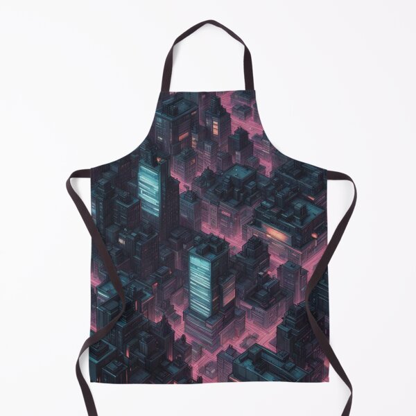 Item preview, Cyberpunk City, Abstract Digital Art designed and sold by Burn-Ego.