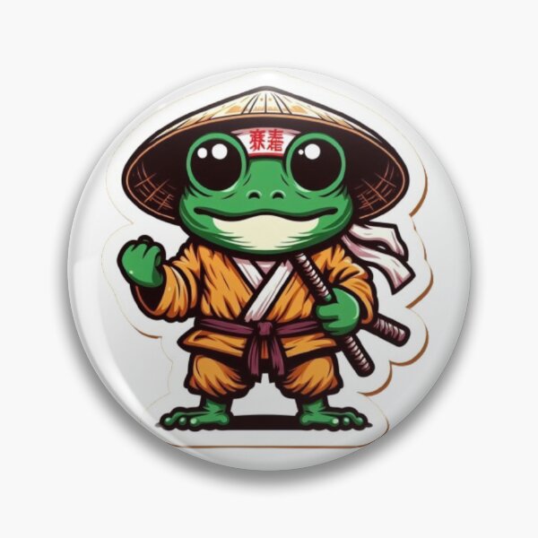 Item preview, Ninja Frog designed and sold by Fictio ⭐​⭐​⭐​⭐​⭐​.
