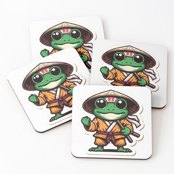 Item preview, Ninja Frog designed and sold by Fictio ⭐​⭐​⭐​⭐​⭐​.