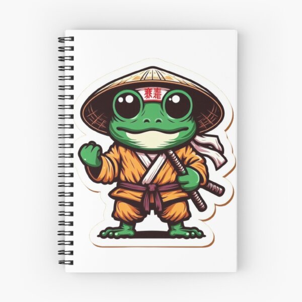 Item preview, Ninja Frog designed and sold by Fictio ⭐​⭐​⭐​⭐​⭐​.