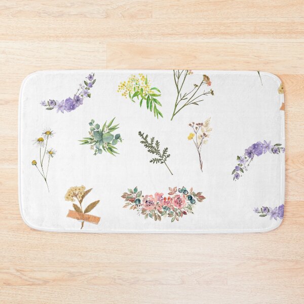 Item preview, Tiny Different Flowers designed and sold by Ambreen09.