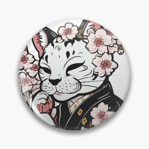 Artikelvorschau, Japanisches Kätzchen im Kimono entworfen und verkauft von TheRealmWithin.