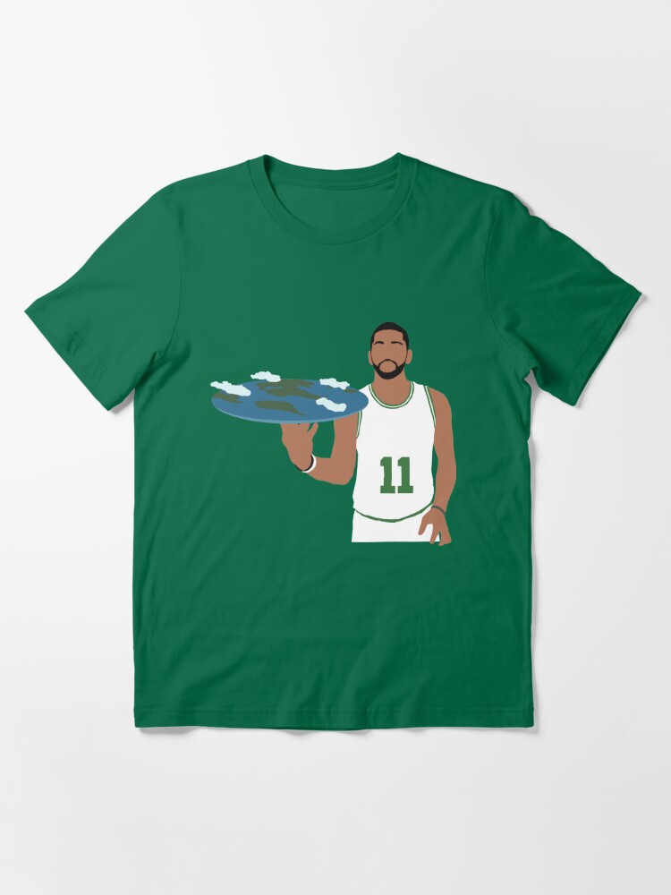 Kyrie Irving Flat Earth Celtics Essential T-Shirt for Sale by RatTrapTees