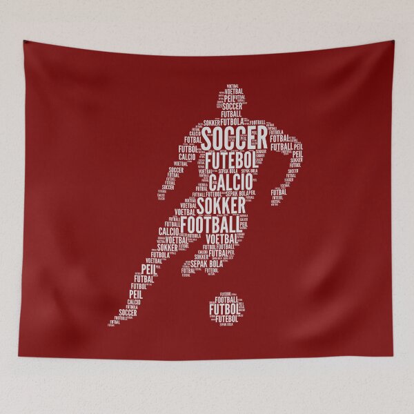Item preview, Soccer Typography designed and sold by goodspy.