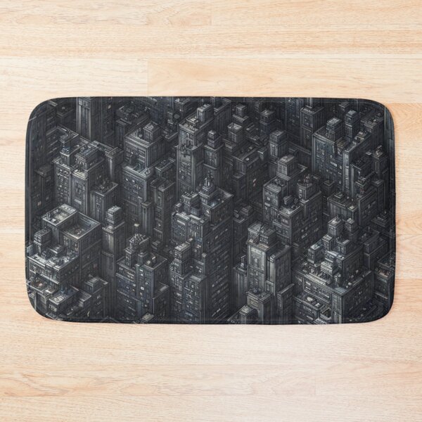Item preview, Cyberpunk City, Scfi Pattern,  Digital Art designed and sold by Burn-Ego.