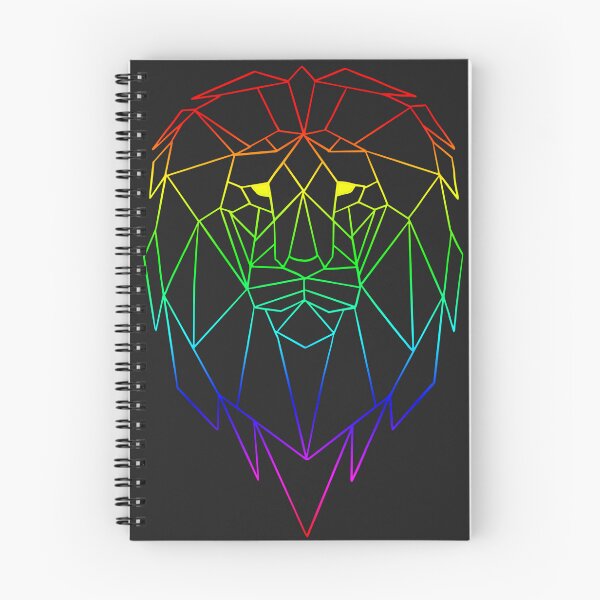 Item preview, Colorful geometric lion design-Animals with geometric design designed and sold by By-Jeff.