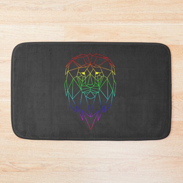 Item preview, Colorful geometric lion design-Animals with geometric design designed and sold by By-Jeff.