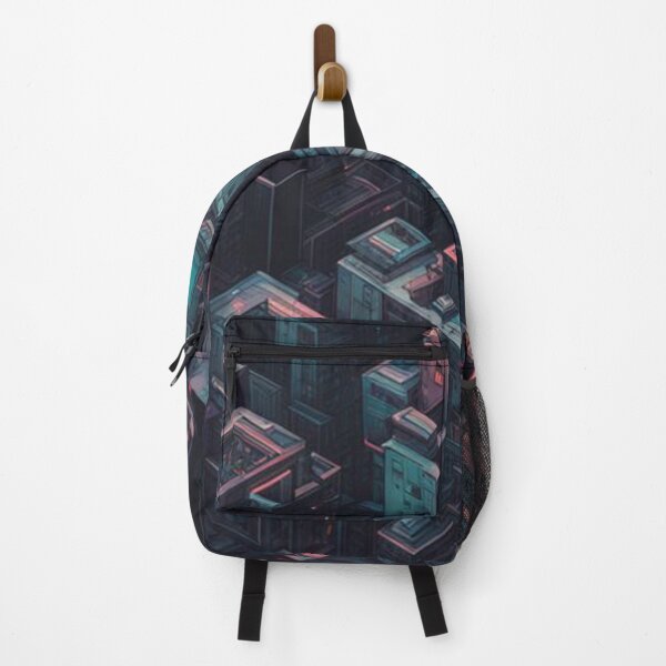 Item preview, Cyberpunk Blocks, Scifi Pattern, Digital Art designed and sold by Burn-Ego.