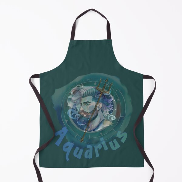 Item preview, Aquarius in the zodiac sign of Aquarius green designed and sold by kikidu21.