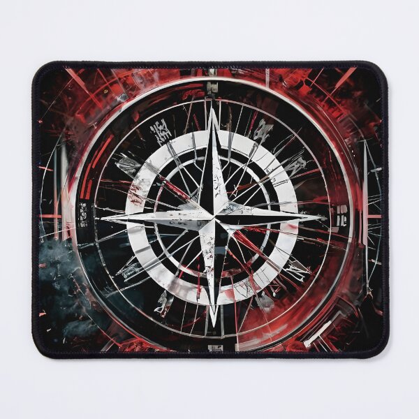 Item preview, Compass in Crimson: Celestial Realism in Red Matrix designed and sold by MarinaFila.