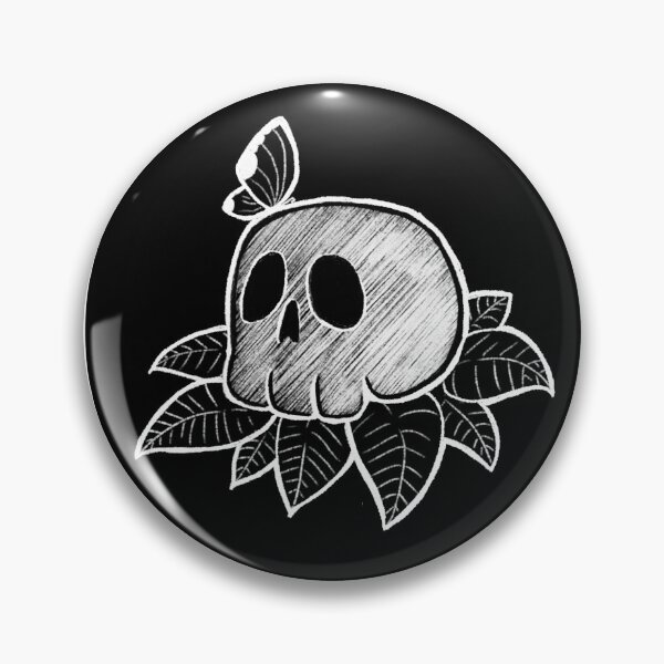Item preview, Skull and butterflies designed and sold by Lap-s.