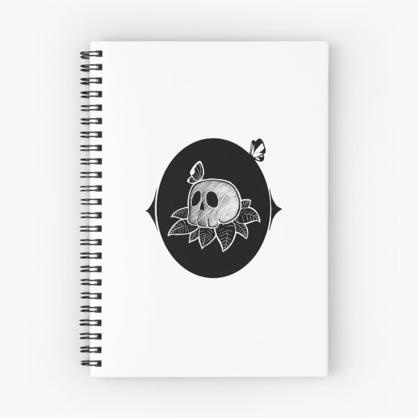 Item preview, Skull and butterflies designed and sold by Lap-s.