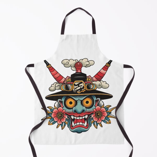 Item preview, Japanese monster tattoo style designed and sold by TheRealmWithin.