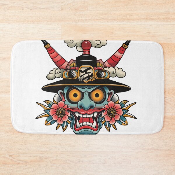 Item preview, Japanese monster tattoo style designed and sold by TheRealmWithin.