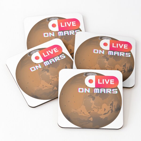Item preview, Live (life) on Mars designed and sold by AstroLynx.