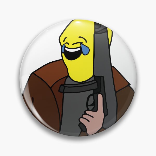 Item preview, Crying Laughing Emoji Mask Guy with Gun designed and sold by gsquiers.