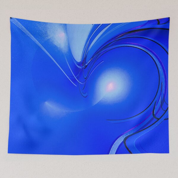 Item preview, dark blue planet lit by its star designed and sold by Gabriel BOCQUAIRE.