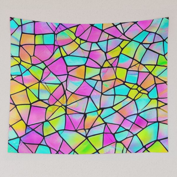 Item preview, Abstract Pastel Stained Glass designed and sold by calibrit.