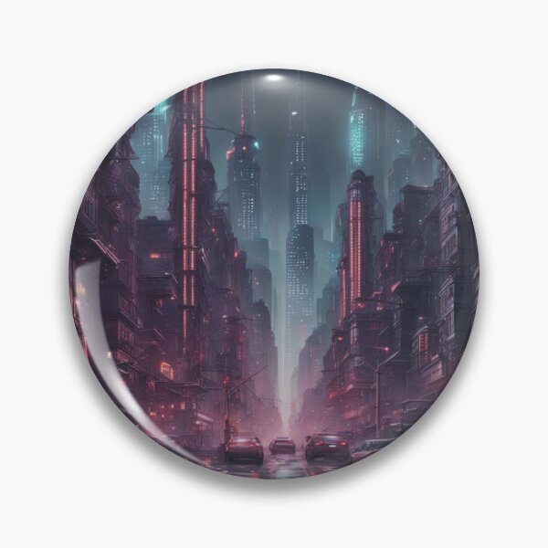 Artikelvorschau, Cyberpunk-Straßen, Neon Noir, digitale Kunst entworfen und verkauft von Burn-Ego.