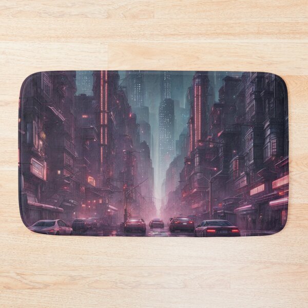Item preview,  Cyberpunk Streets, Neon Noir, Digital Art designed and sold by Burn-Ego.