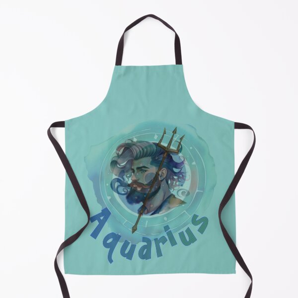 Item preview,  Aquarius in the zodiac sign of Aquarius light green designed and sold by kikidu21.