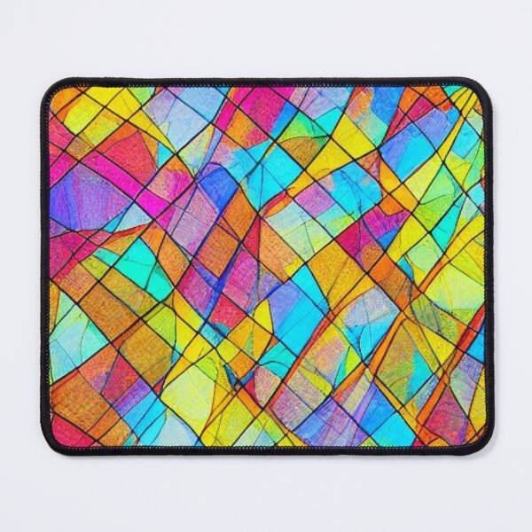 Item preview, Abstract Pastel Stained Glass designed and sold by calibrit.
