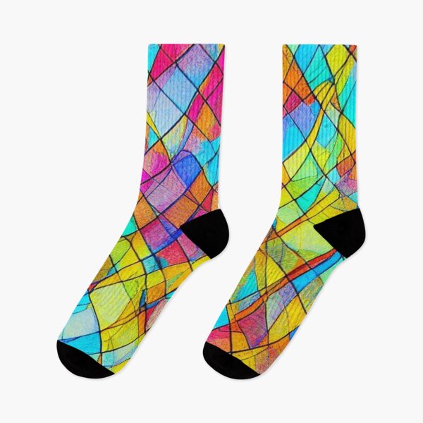 Item preview, Abstract Pastel Stained Glass designed and sold by calibrit.